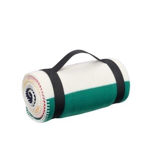 BNWT HBC Stripes Fleece Blanket